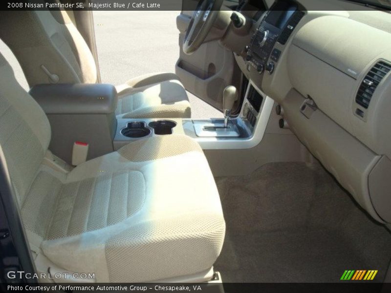 Majestic Blue / Cafe Latte 2008 Nissan Pathfinder SE
