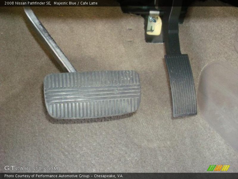 Majestic Blue / Cafe Latte 2008 Nissan Pathfinder SE