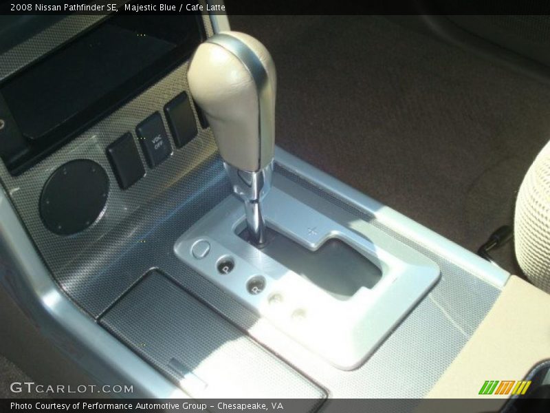 Majestic Blue / Cafe Latte 2008 Nissan Pathfinder SE