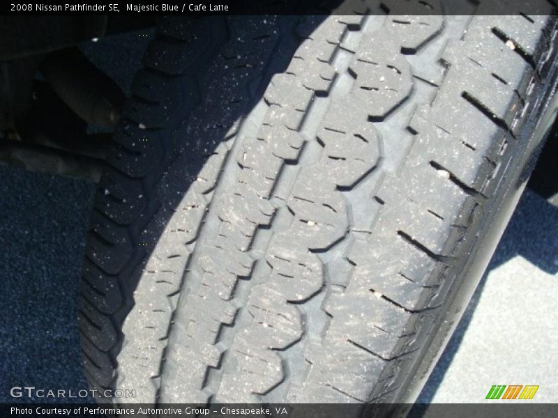 Majestic Blue / Cafe Latte 2008 Nissan Pathfinder SE
