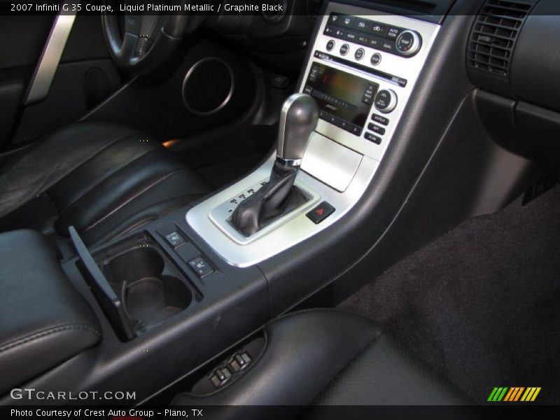 Liquid Platinum Metallic / Graphite Black 2007 Infiniti G 35 Coupe