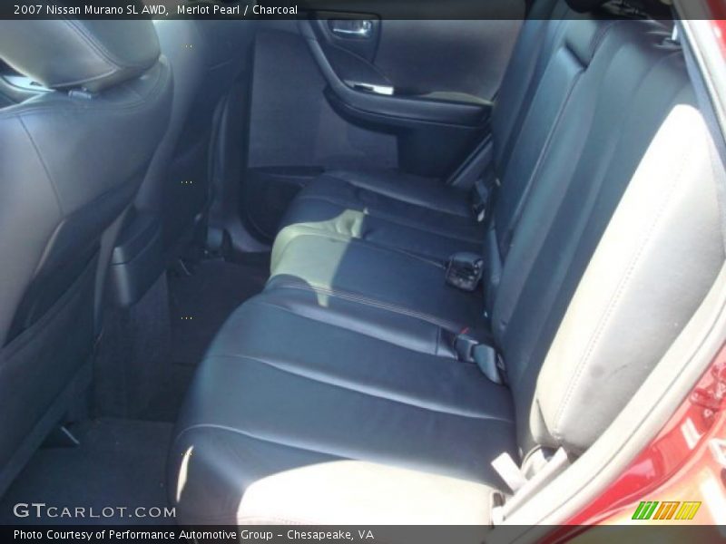 Merlot Pearl / Charcoal 2007 Nissan Murano SL AWD