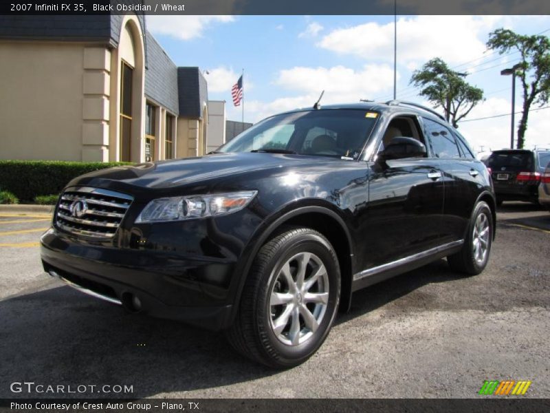 Black Obsidian / Wheat 2007 Infiniti FX 35