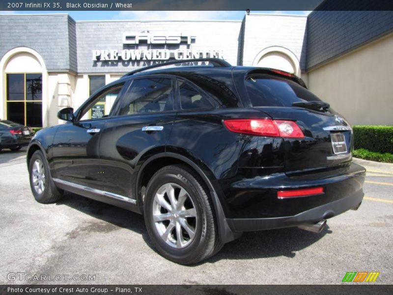 Black Obsidian / Wheat 2007 Infiniti FX 35