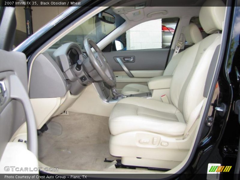 Black Obsidian / Wheat 2007 Infiniti FX 35