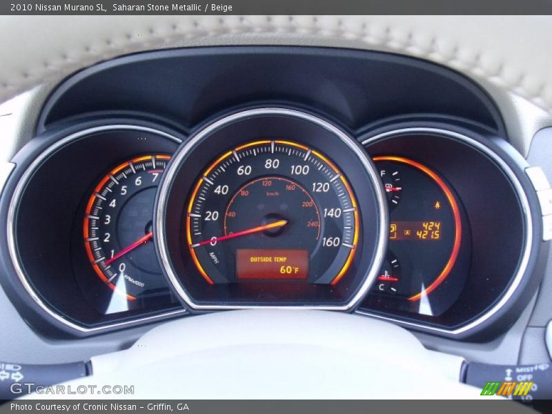 Saharan Stone Metallic / Beige 2010 Nissan Murano SL