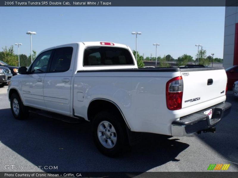 Natural White / Taupe 2006 Toyota Tundra SR5 Double Cab