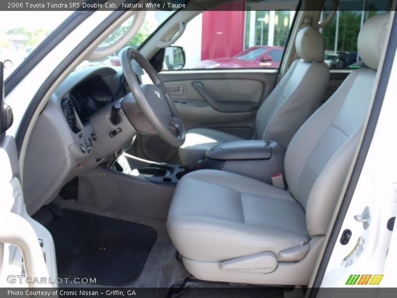 Natural White / Taupe 2006 Toyota Tundra SR5 Double Cab