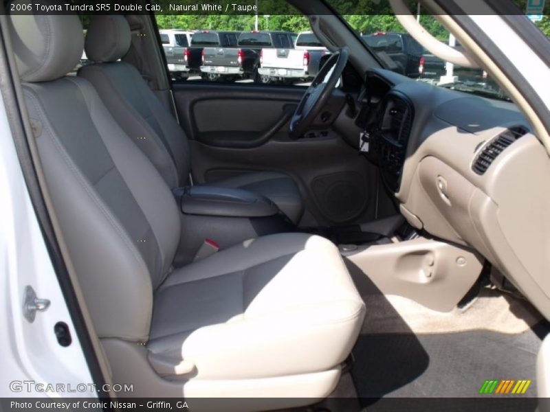 Natural White / Taupe 2006 Toyota Tundra SR5 Double Cab