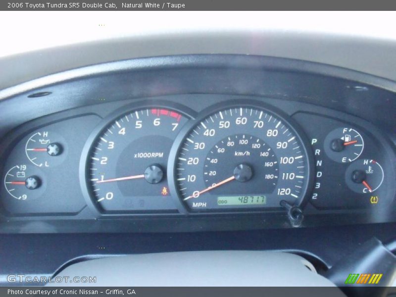 Natural White / Taupe 2006 Toyota Tundra SR5 Double Cab