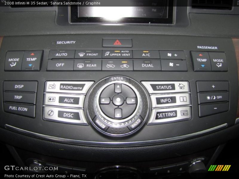 Sahara Sandstone / Graphite 2008 Infiniti M 35 Sedan