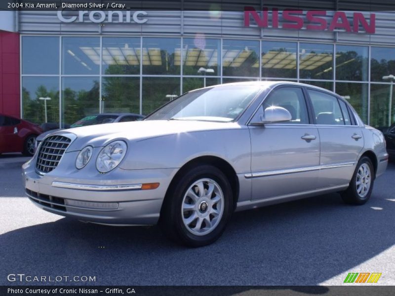 Diamond Silver / Gray 2004 Kia Amanti