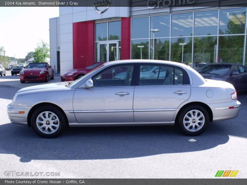 Diamond Silver / Gray 2004 Kia Amanti