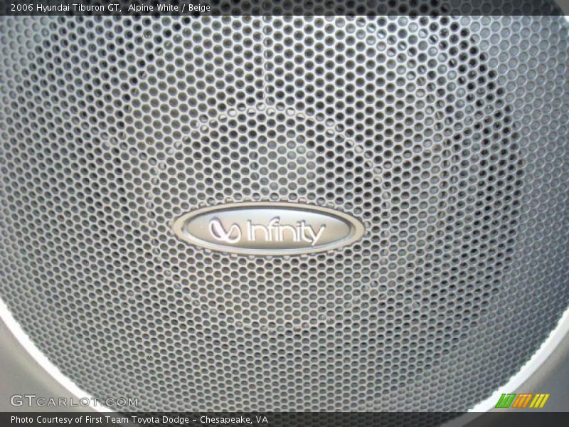 Alpine White / Beige 2006 Hyundai Tiburon GT