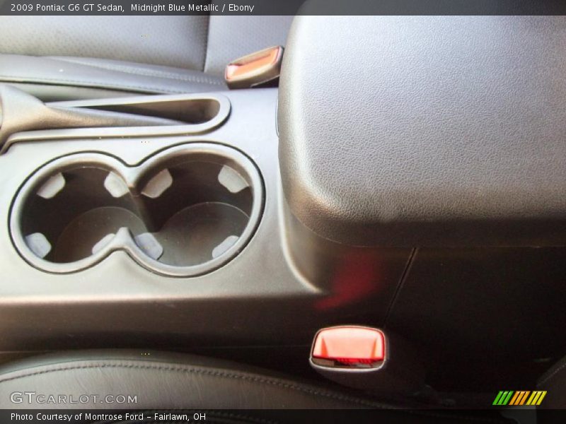 Midnight Blue Metallic / Ebony 2009 Pontiac G6 GT Sedan