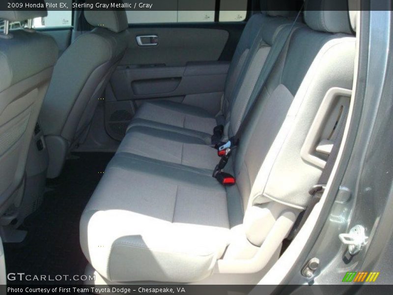 Sterling Gray Metallic / Gray 2009 Honda Pilot EX