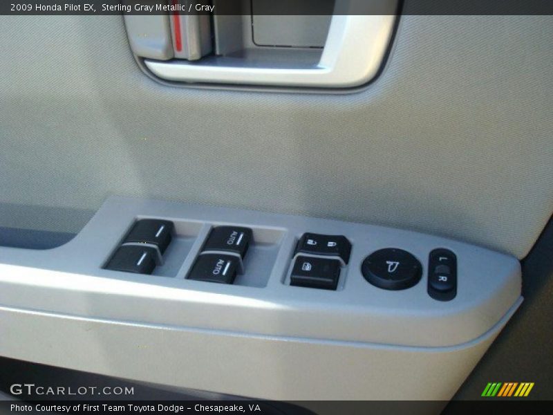 Sterling Gray Metallic / Gray 2009 Honda Pilot EX