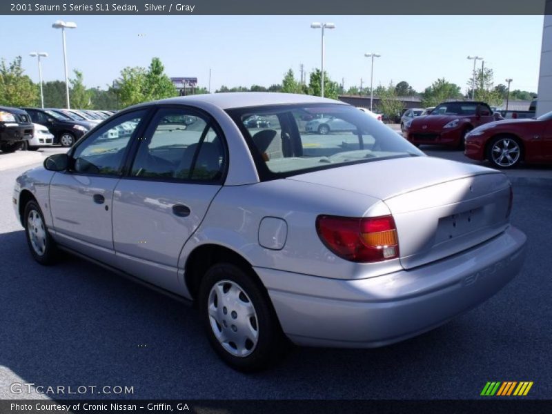 Silver / Gray 2001 Saturn S Series SL1 Sedan