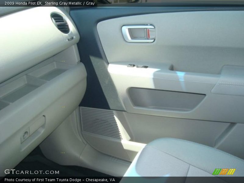Sterling Gray Metallic / Gray 2009 Honda Pilot EX