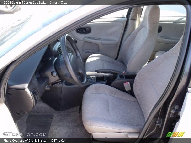 Silver / Gray 2001 Saturn S Series SL1 Sedan