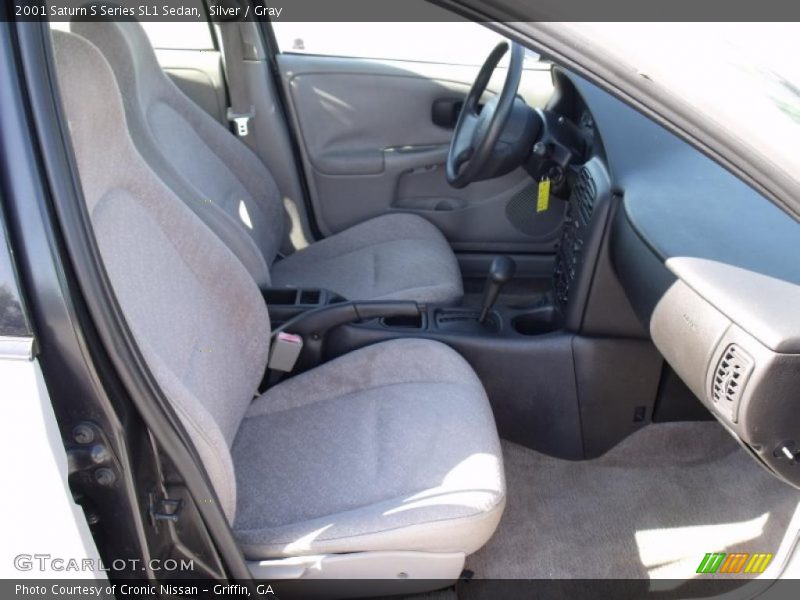 Silver / Gray 2001 Saturn S Series SL1 Sedan