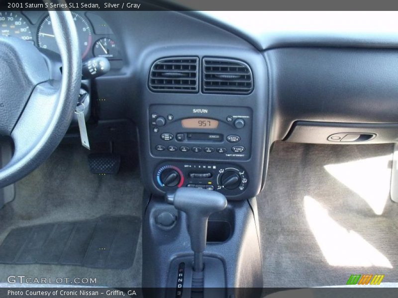 Silver / Gray 2001 Saturn S Series SL1 Sedan