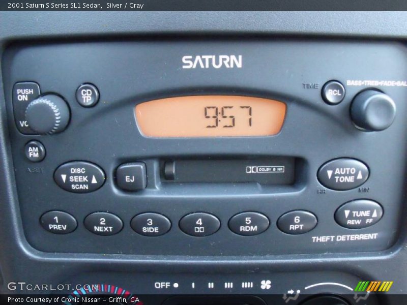 Silver / Gray 2001 Saturn S Series SL1 Sedan