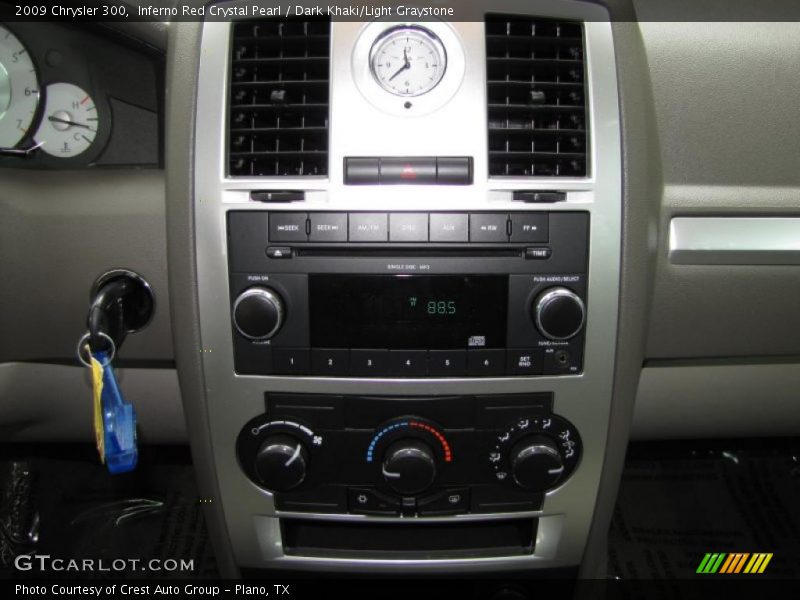 Inferno Red Crystal Pearl / Dark Khaki/Light Graystone 2009 Chrysler 300