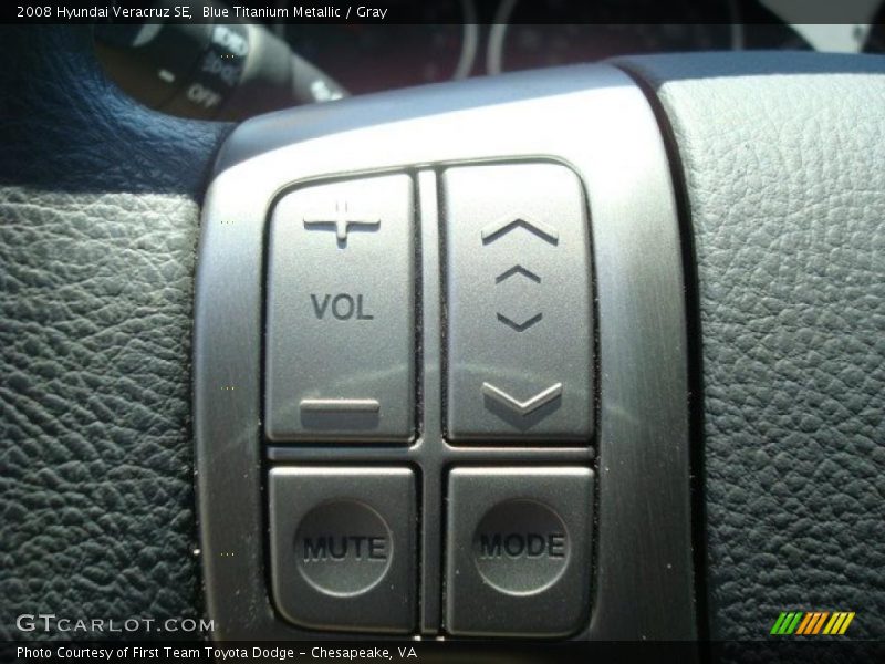 Blue Titanium Metallic / Gray 2008 Hyundai Veracruz SE