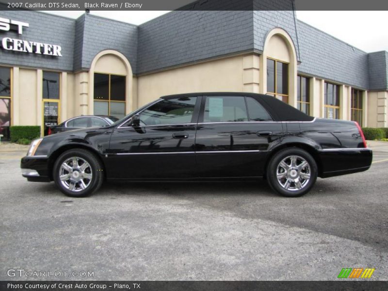 Black Raven / Ebony 2007 Cadillac DTS Sedan