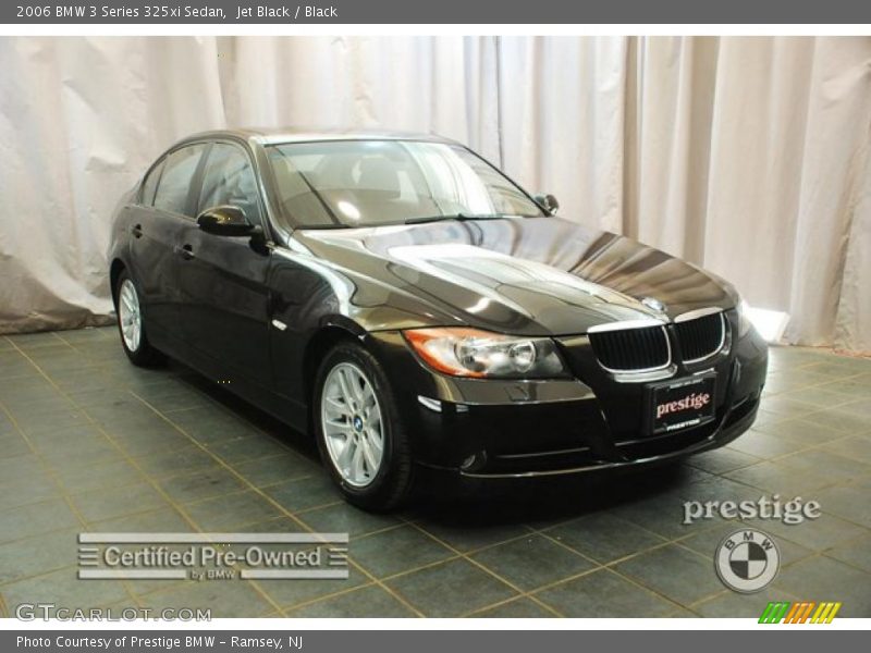 Jet Black / Black 2006 BMW 3 Series 325xi Sedan