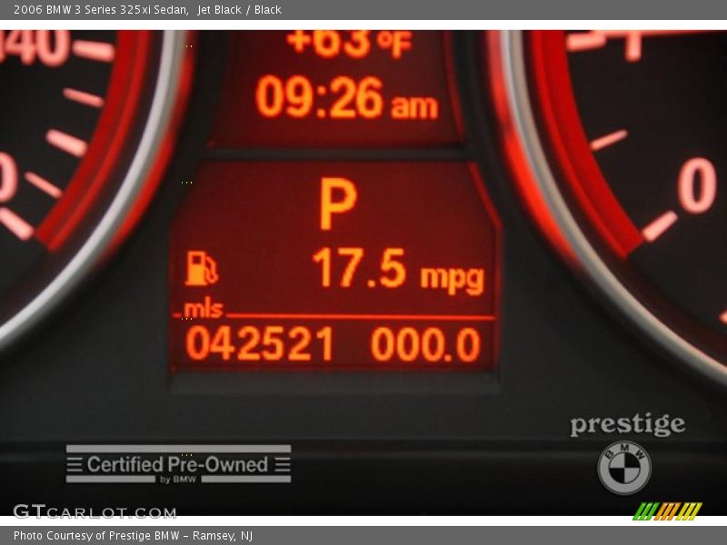 Jet Black / Black 2006 BMW 3 Series 325xi Sedan