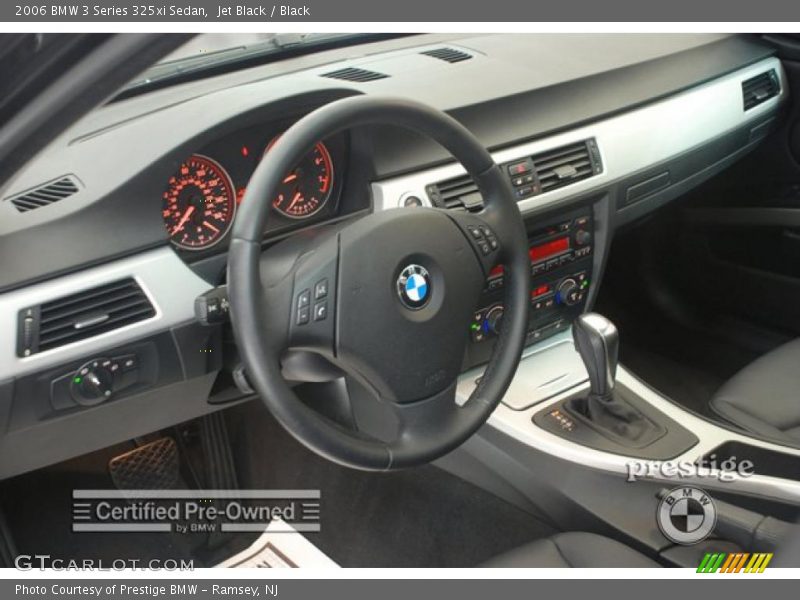 Jet Black / Black 2006 BMW 3 Series 325xi Sedan