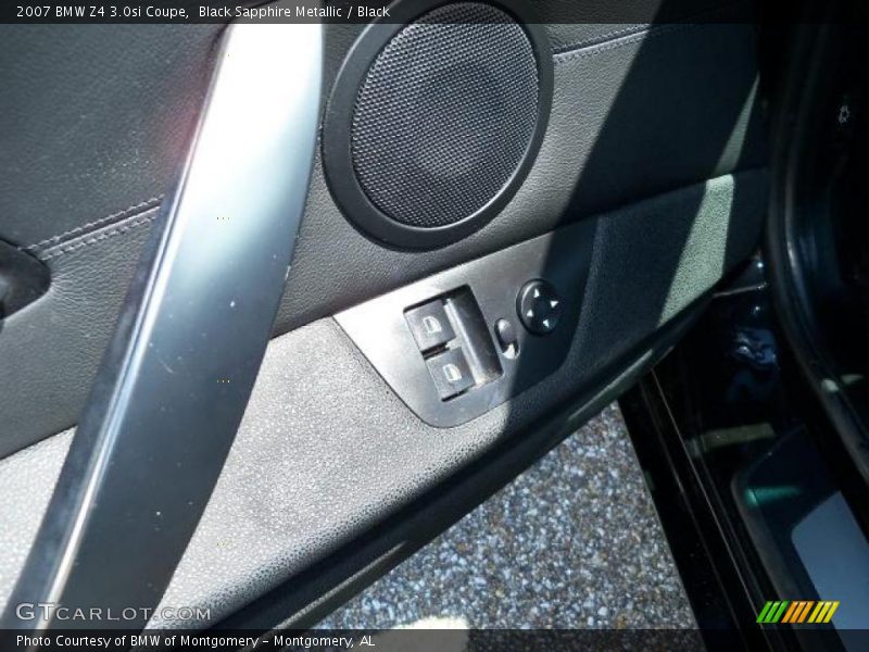 Black Sapphire Metallic / Black 2007 BMW Z4 3.0si Coupe