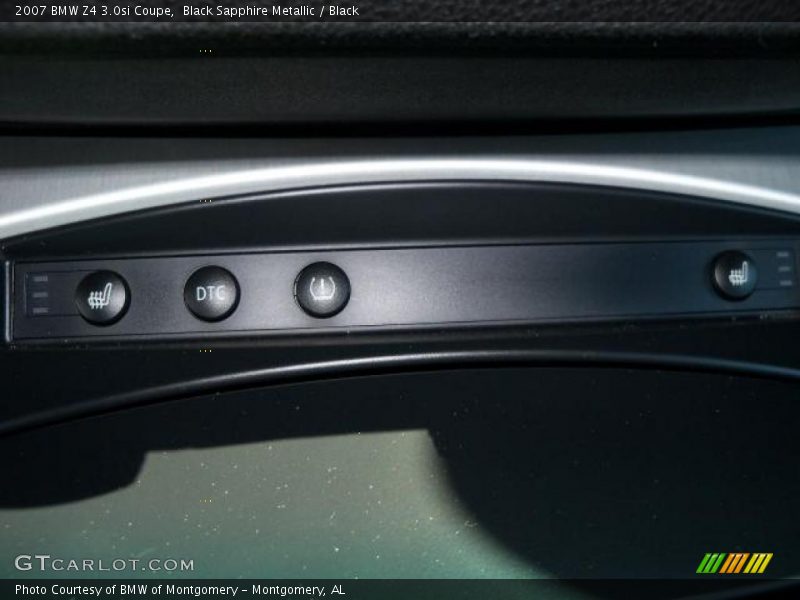 Black Sapphire Metallic / Black 2007 BMW Z4 3.0si Coupe