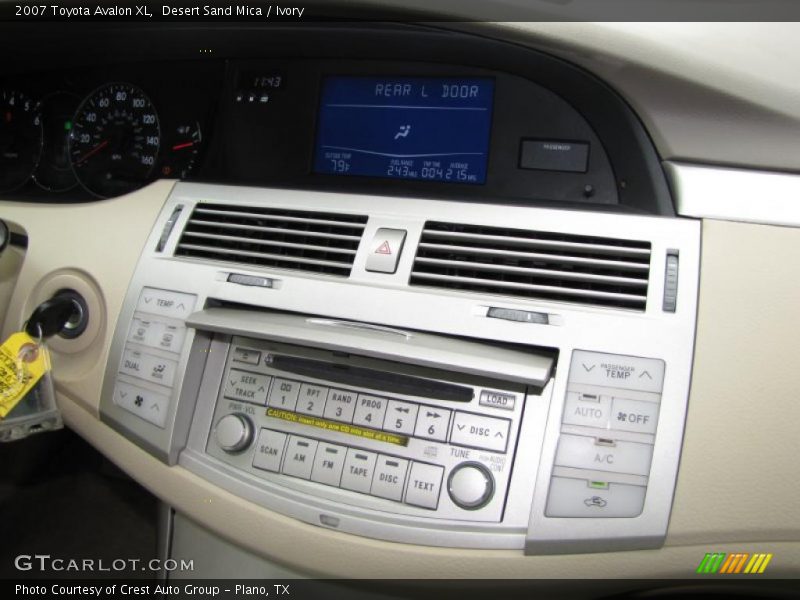 Desert Sand Mica / Ivory 2007 Toyota Avalon XL