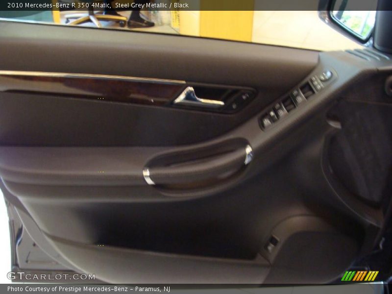 Steel Grey Metallic / Black 2010 Mercedes-Benz R 350 4Matic