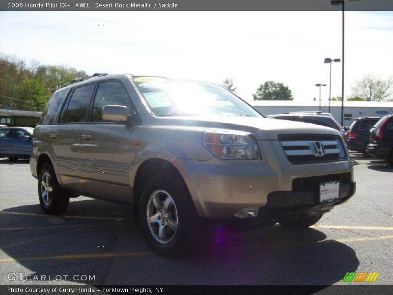 Desert Rock Metallic / Saddle 2006 Honda Pilot EX-L 4WD