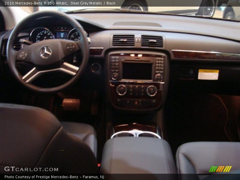 Steel Grey Metallic / Black 2010 Mercedes-Benz R 350 4Matic