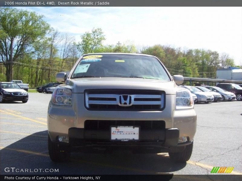 Desert Rock Metallic / Saddle 2006 Honda Pilot EX-L 4WD