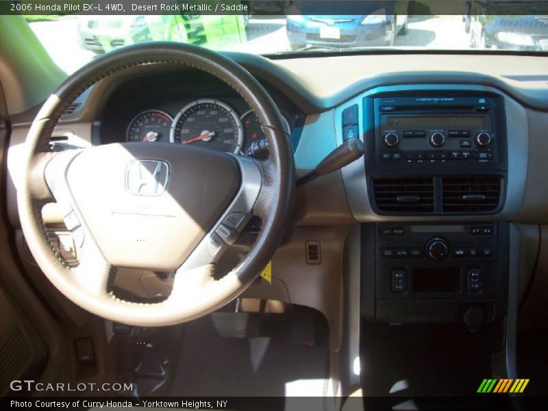 Desert Rock Metallic / Saddle 2006 Honda Pilot EX-L 4WD