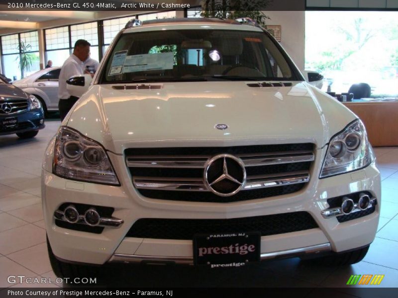 Arctic White / Cashmere 2010 Mercedes-Benz GL 450 4Matic