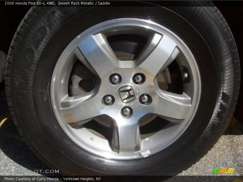 Desert Rock Metallic / Saddle 2006 Honda Pilot EX-L 4WD
