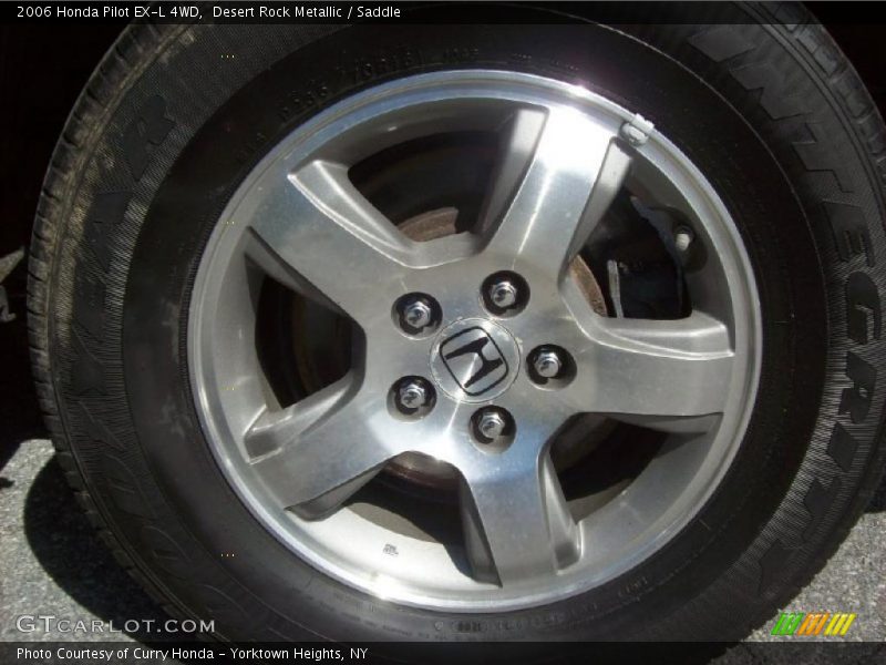 Desert Rock Metallic / Saddle 2006 Honda Pilot EX-L 4WD
