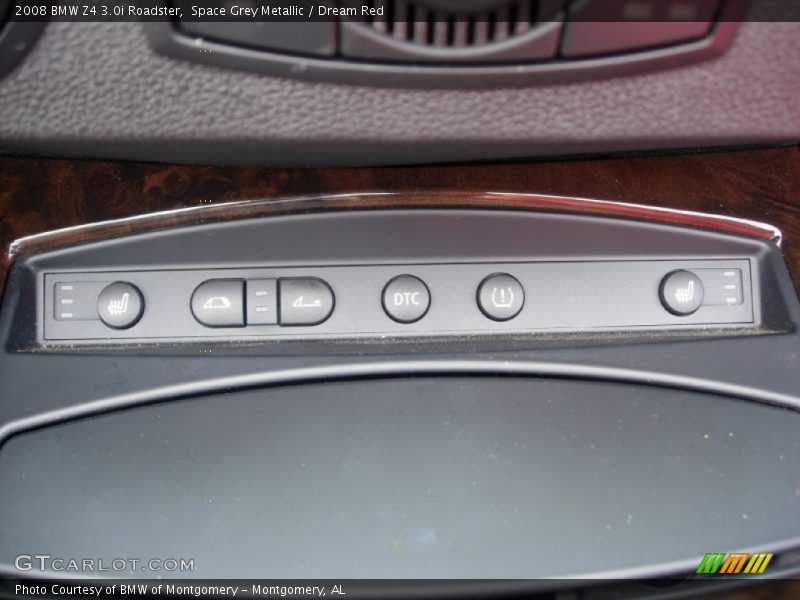 Space Grey Metallic / Dream Red 2008 BMW Z4 3.0i Roadster