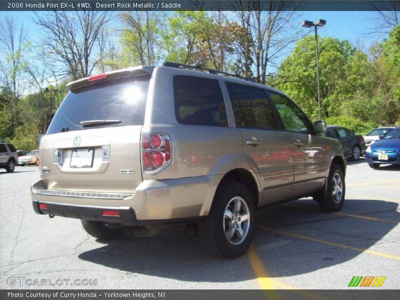 Desert Rock Metallic / Saddle 2006 Honda Pilot EX-L 4WD
