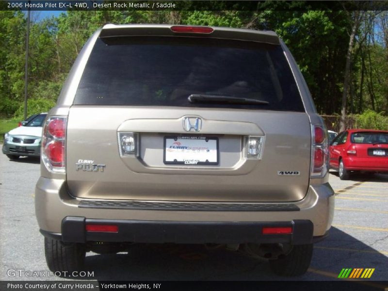 Desert Rock Metallic / Saddle 2006 Honda Pilot EX-L 4WD