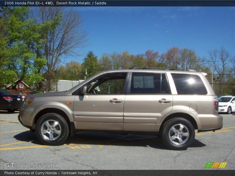 Desert Rock Metallic / Saddle 2006 Honda Pilot EX-L 4WD