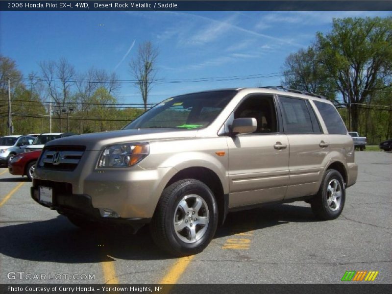 Desert Rock Metallic / Saddle 2006 Honda Pilot EX-L 4WD