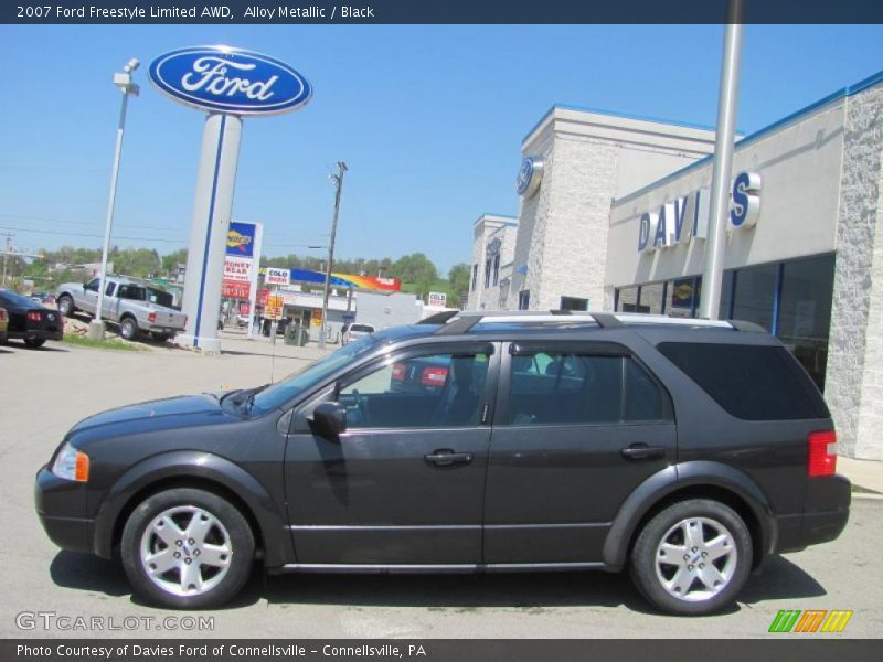 Alloy Metallic / Black 2007 Ford Freestyle Limited AWD